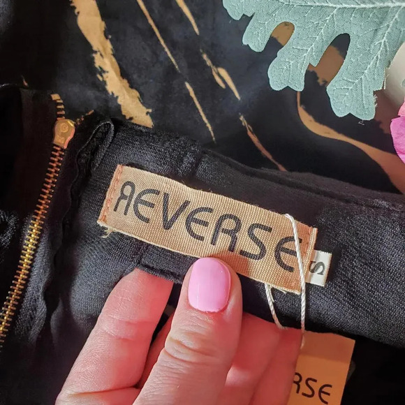 NWT Urban Outfitters Reverse Cut-Out Hi-Lo Skirt Dress Size Small - Picture 5 of 15